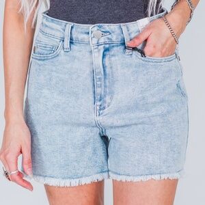 Judy Blue Shorts - Medium (size 6-8) High Waisted Mineral Wash